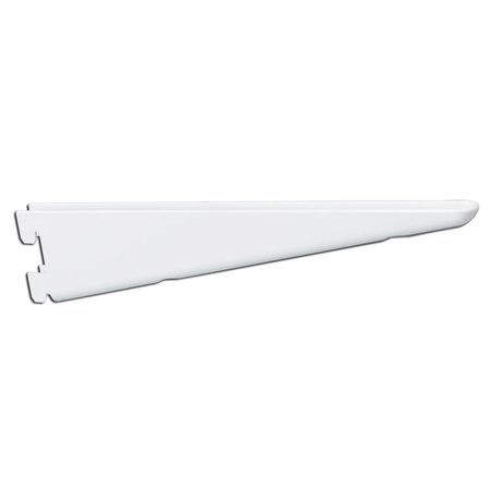 KNAPE & VOGT Bracket Shelf Twin 7In White 182 WH 7